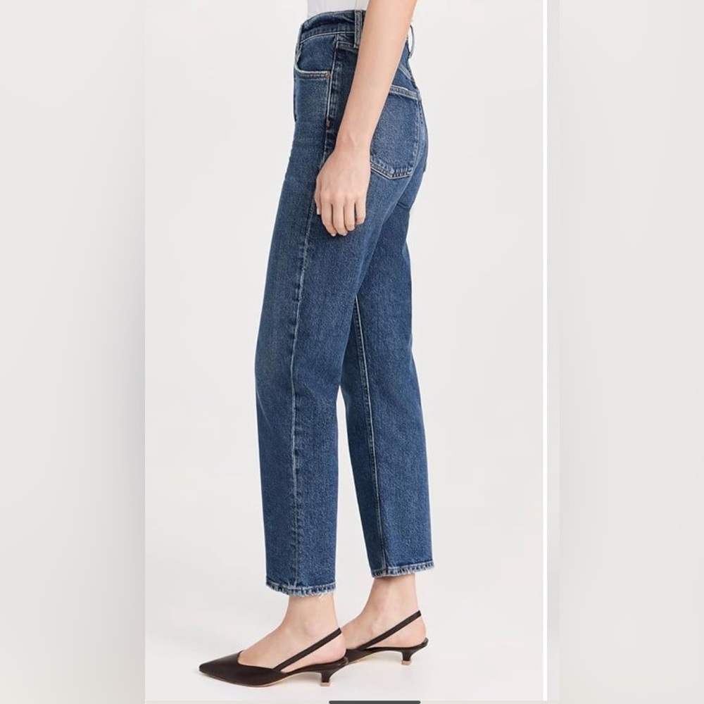AGOLDE 90s Pinch Waist Crop Jeans - - Picture 3 of 15